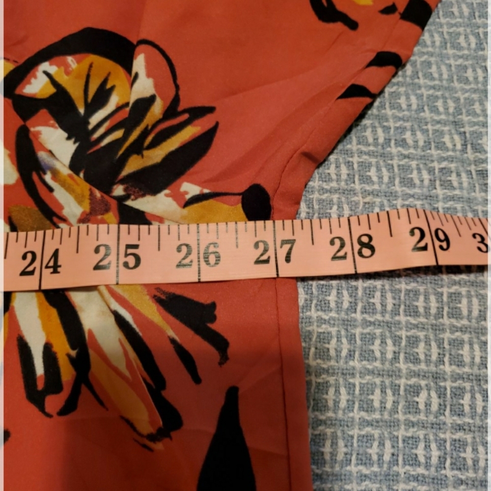 Madison Curvy,Top Floral Blouse Plus Size 2Xl - Picture 11 of 11